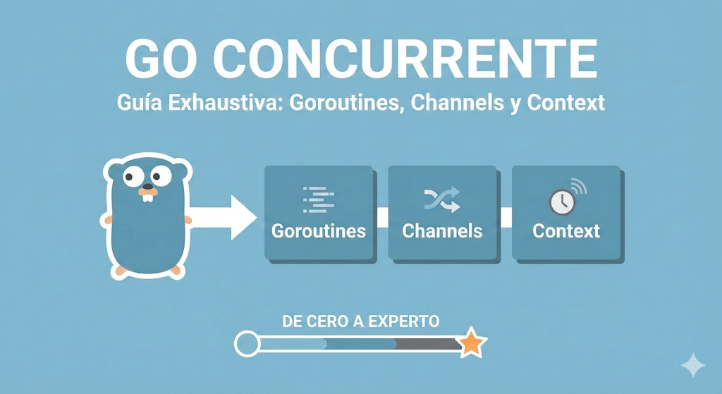 Go Concurrente: Goroutines, Channels y Context - De Cero a Experto