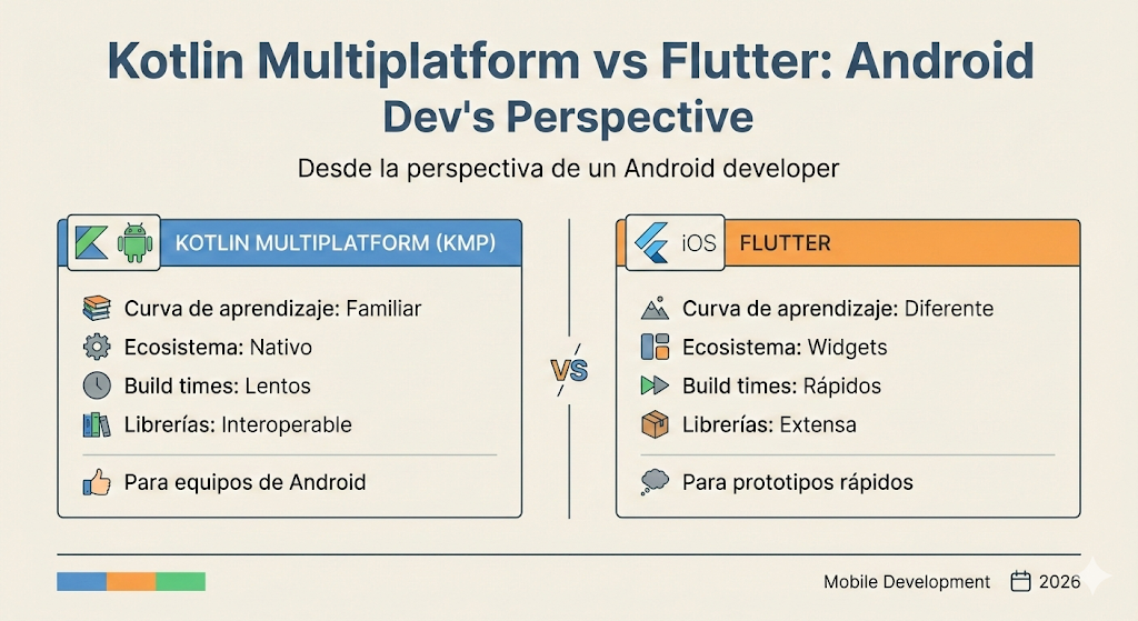 Kotlin Multiplatform (KMP) vs Flutter: Android Dev's Perspective